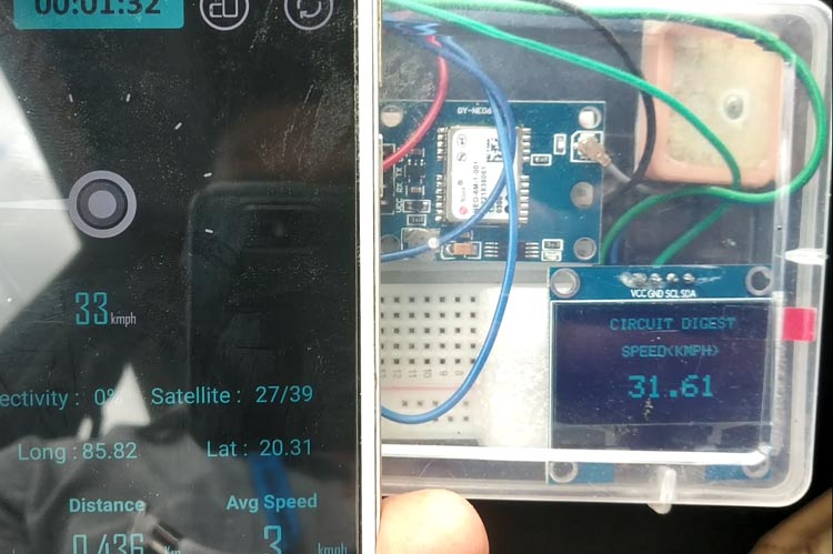Arduino GPS Speedometer