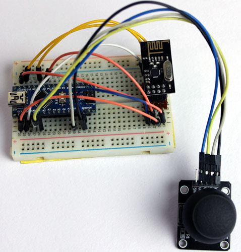 Arduino RC Car Circuit Setup