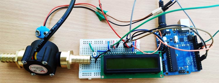 Arduino Flow Sensor Project