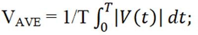 Formula for Average Value