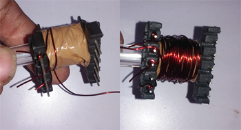 Construction of Switching Transformer for 12V 1A Power Supply Circuit 