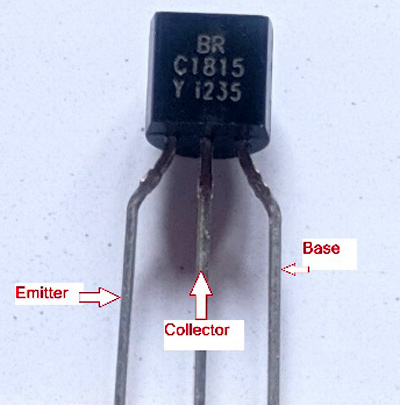 C1815 NPN Transistor Pinout