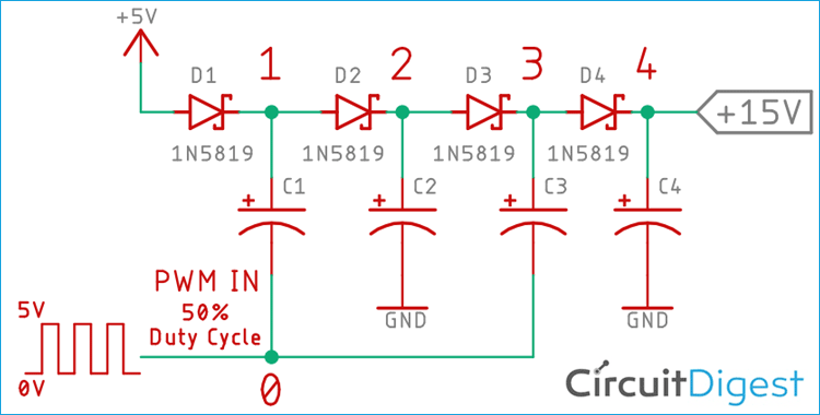 Схема charge pump