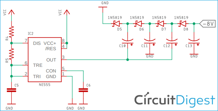 Charge Pump Inverter Circuit Diagram
