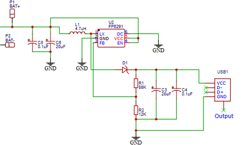 DC-DC Boost Converter Circuit 