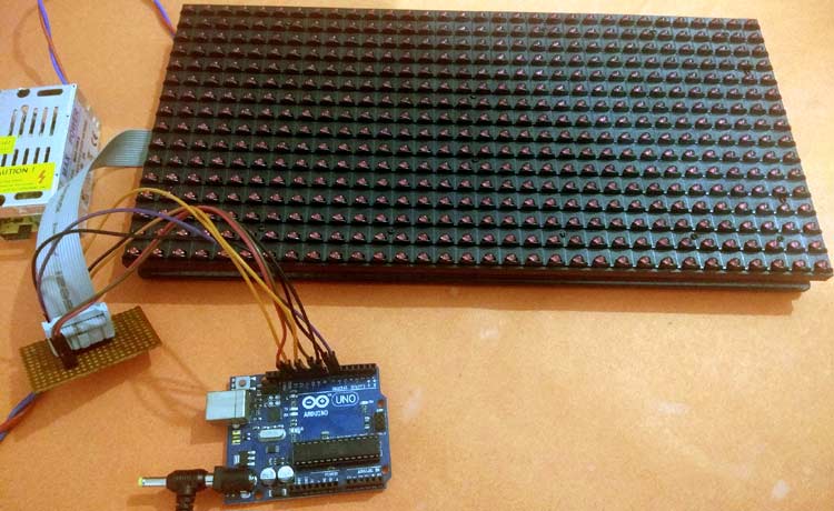 Led display deals board project