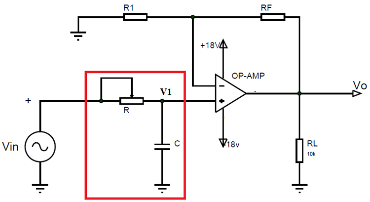 First Order Low Pass Butterworth Filter