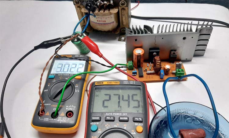 High Power Buck Converter Working