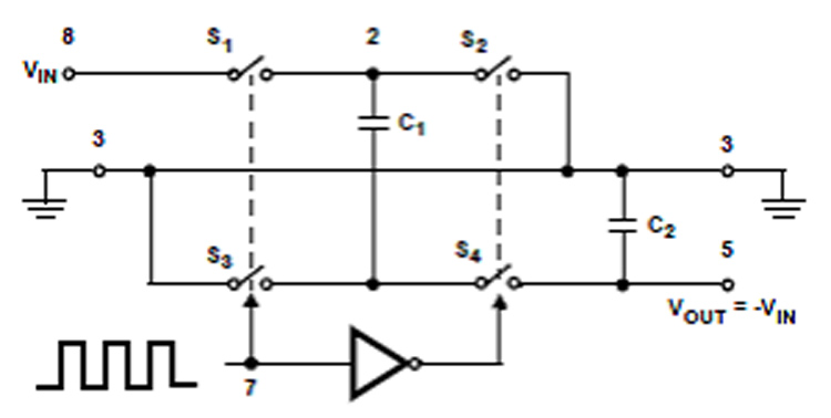 Icl7660 схема включения