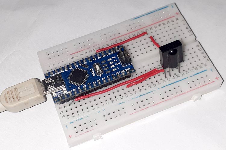 ir phototransistor arduino