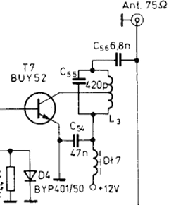 Impedance Matching Transformer Circuit