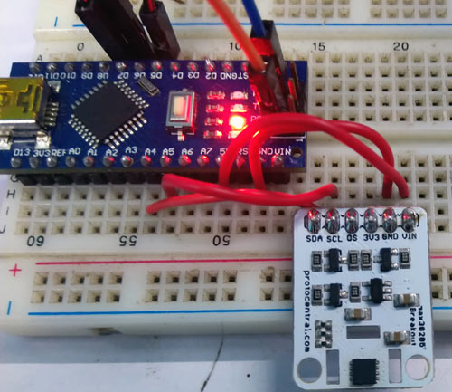 Interfacing Arduino with MAX30205 Sensor