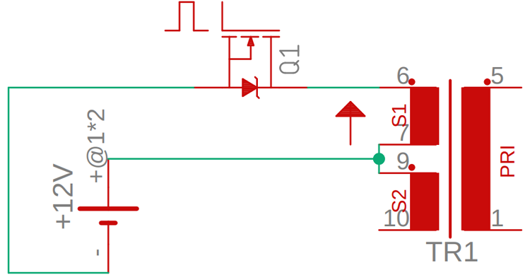 12v to 220v inverter circuit using relay 