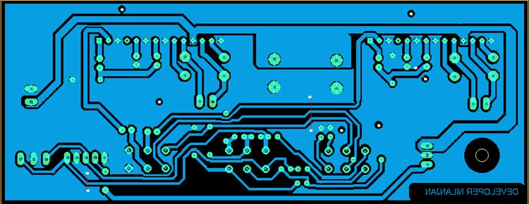 LA4440 Audio Amplifier PCB Design