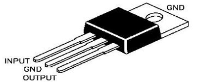 LM7809 linear Voltage Regulator Pinout