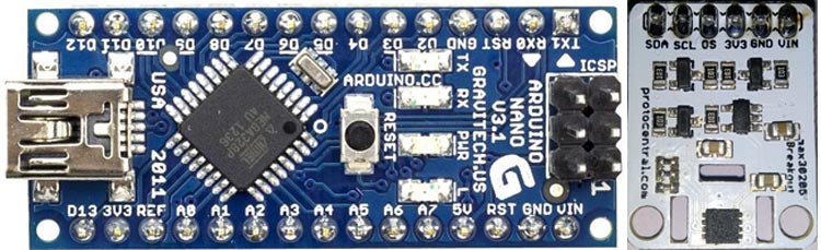 MAX30205 with Arduino Nano