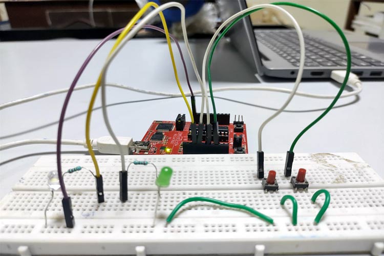 MSP430 Interrupt Circuit