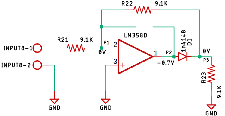 Modified Precision Rectifier Circuit