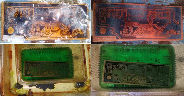 PCBBuilding using Toner Transfer Method