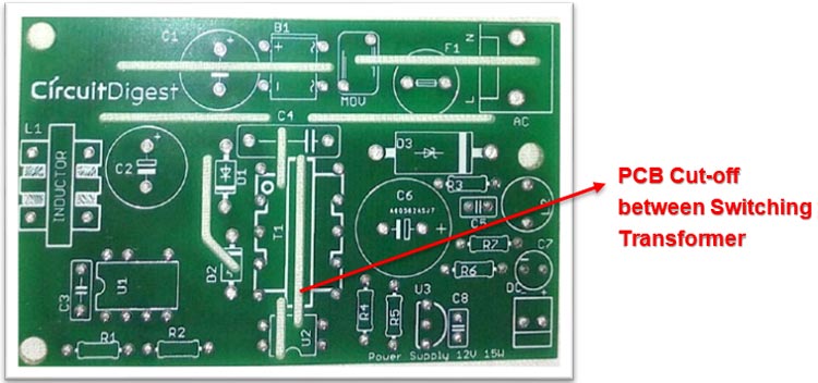 Pcb smps 1w efc031e ifc130 ifc230 схема