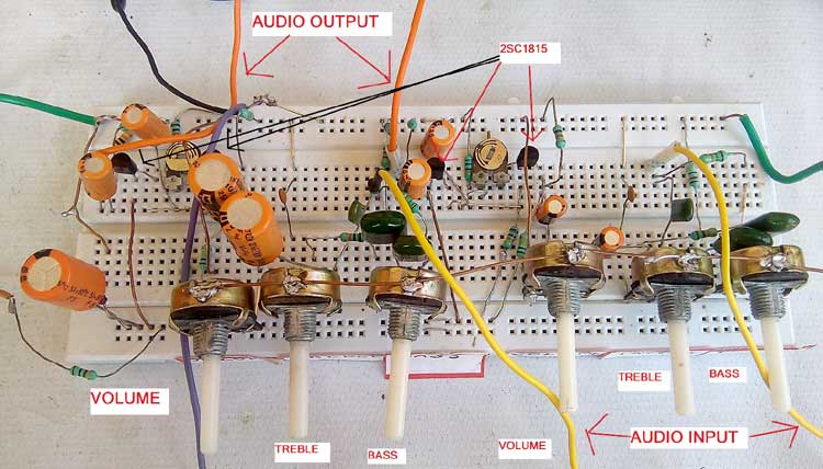 Pre-Amplifier Circuit Setup