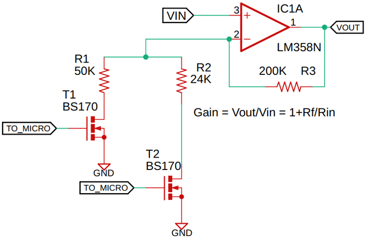 Programmable Gain Amplifier Circuit