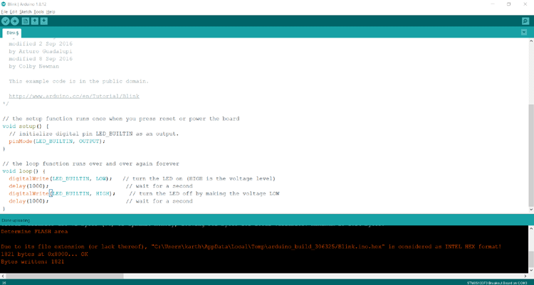 Programming STM8S Microcontroller using Arduino IDE