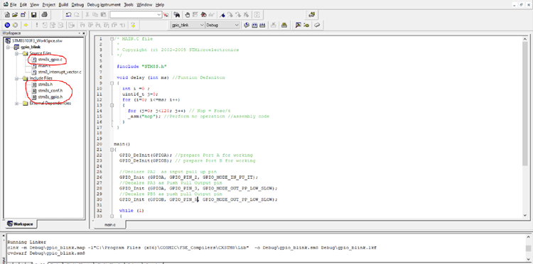 Programming STM8S