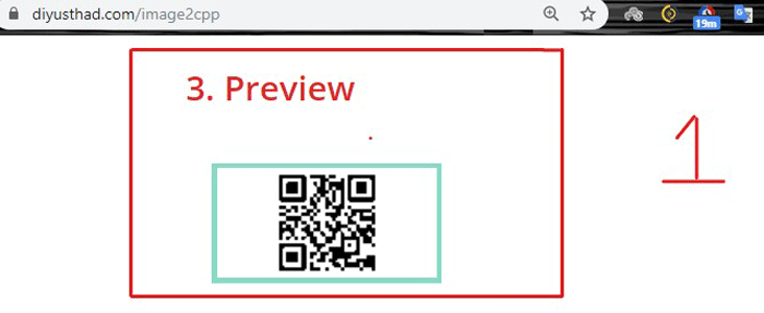 QR Code Preview Section