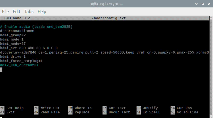Raspberry Pi Configuration Files