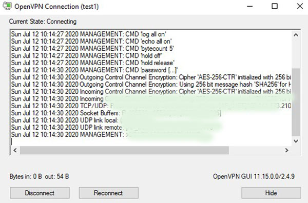 Raspberry Pi OpenVPN Server Testing