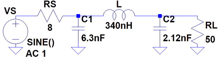 Bridge rectified pi filter design