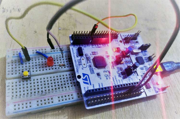 stm32 nucleo programming