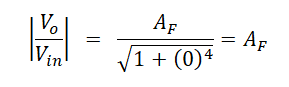 Second Order Butterworth Low Pass Filter