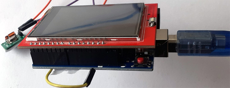 TFT LCD Touch Shield