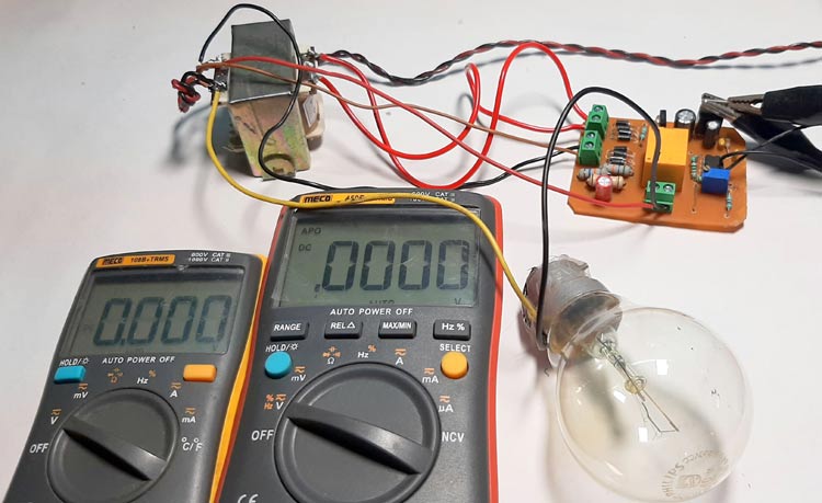 Testing Over Voltage Protection Circuit