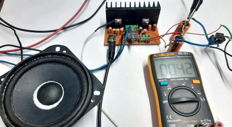 TDA2050 Amplifier Circuit Working