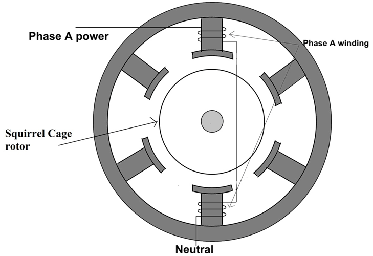 Induction Motor Working Principle Single Phase And Three Phase Induction Motor 