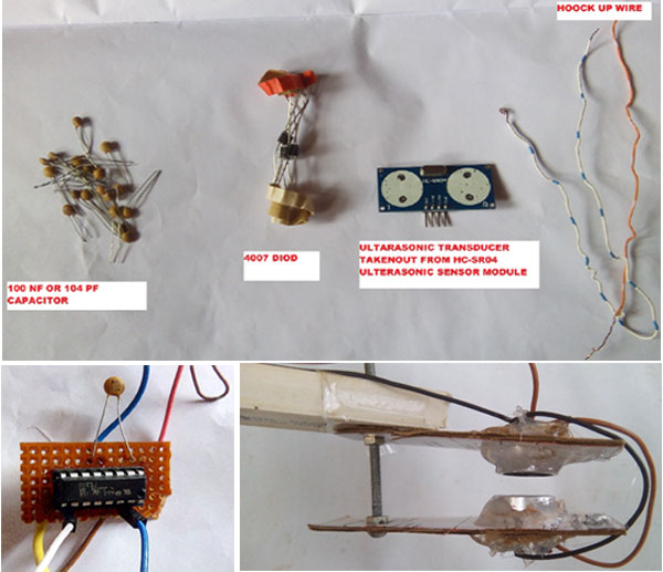 Arduino Ultrasonic Levitation Setup