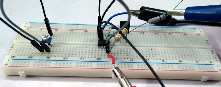 Voltage controlled current sink Circuit Working