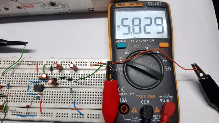 Charge Pump Circuit using 555 Timer