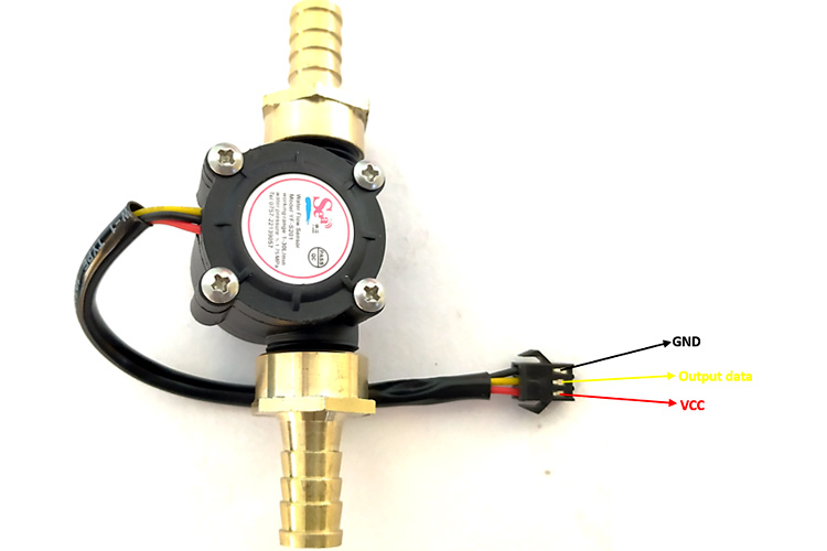 Measuring Water Flow Rate And Volume Using Arduino And A Flow Sensor Electronics Lab Com