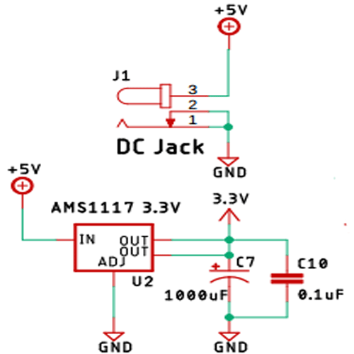 AMS1117-3.3V Voltage Regulator
