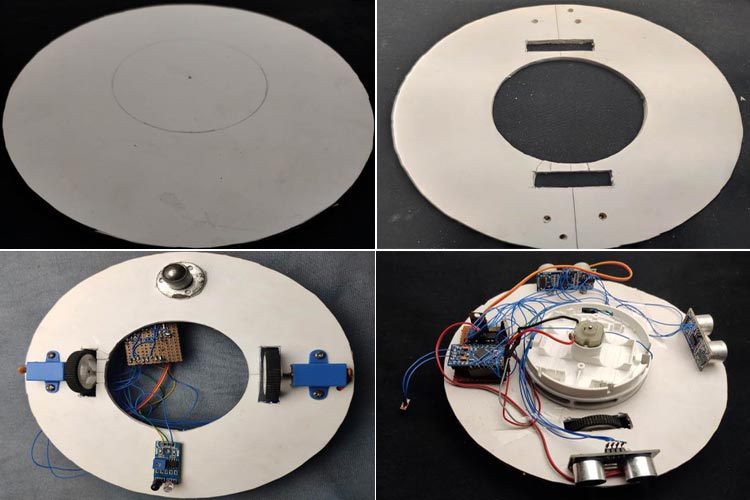 Diy robot sale vacuum cleaner arduino