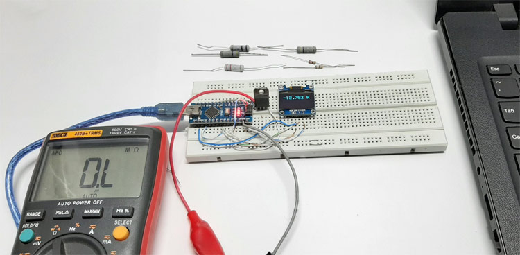 Arduino Based Low Resistance Meter