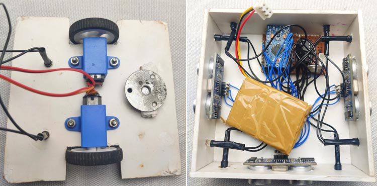 Arduino Based Sterilizing Robot Assembly