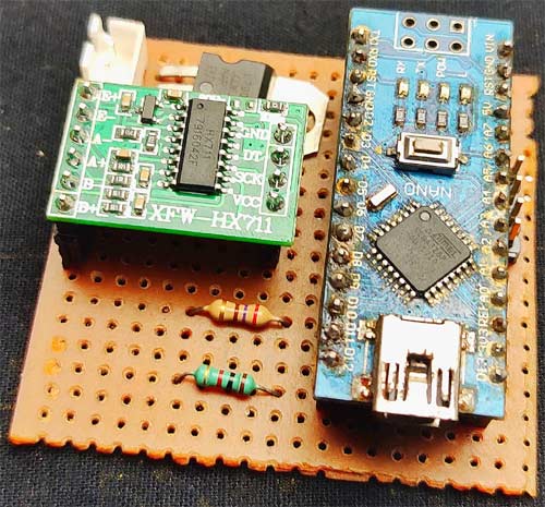 Arduino Based Weighing Machine Board