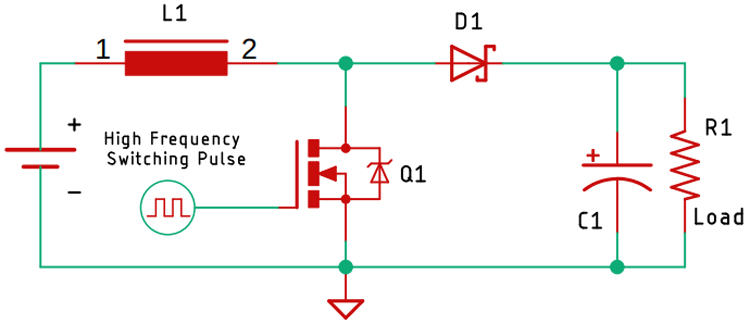 How does a boost converter work?