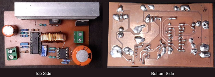 High Power Inverting Buck-Boost Converter Circuit Design with TL494 IC