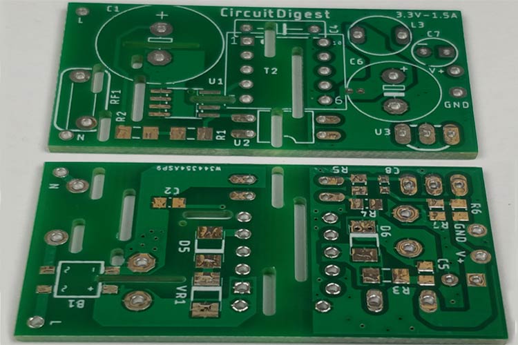 Compact IoT SMPS PCB